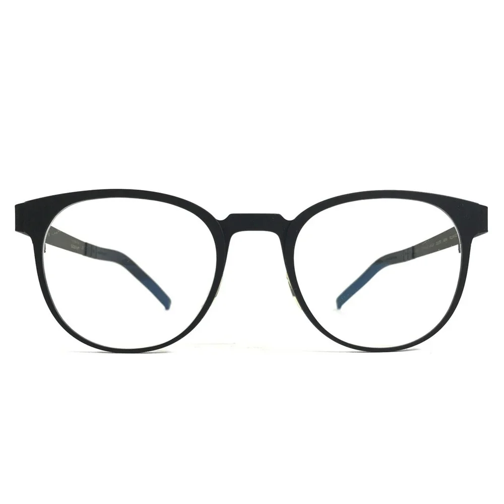 Blackfin Eyeglasses Frames BF743 WATERHOUSE COL.579 Black Full Rim 48-20-145